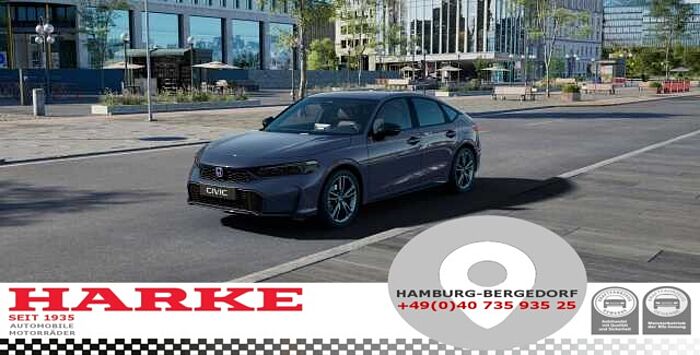 Honda Civic e: HEV 2.0 i-MMD Hybrid Sport